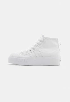 Adidas Originals NIZZA PLATFORM MID - High-top Trainers - Footwear White -Adidas Originals Shop 7e1090f860524ea897e5b4c08322e457