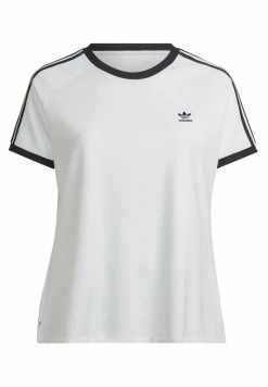 Adidas Originals CLASSICS SLIM 3-STRIPES PLUS SIZE - Print T-shirt - White 12 Adidas Originals CLASSICS SLIM 3-STRIPES PLUS SIZE - Print T-shirt - White -Adidas Originals Shop 7e7acb810e854e73a797c3fbae9a63f6