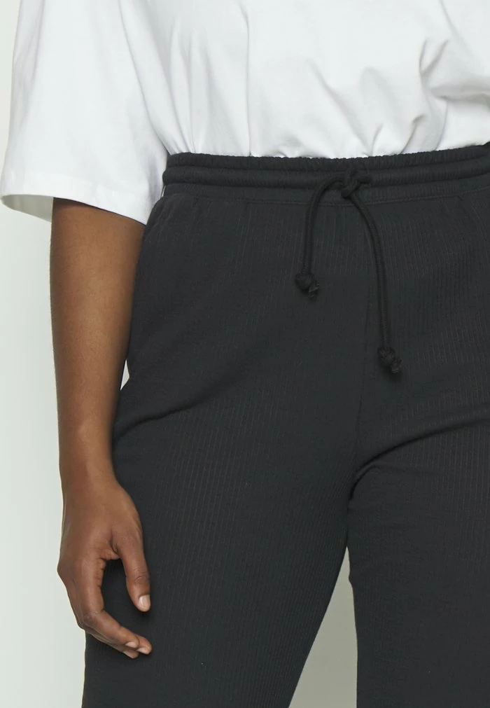 Adidas Originals CUFFED RIB PANT - Tracksuit Bottoms - Black 10 Adidas Originals CUFFED RIB PANT - Tracksuit Bottoms - Black - Image 10