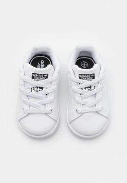 Adidas Originals STAN SMITH UNISEX - Baby Shoes - Footwear White/almost Blue/core Black -Adidas Originals Shop 7ec8a884a7134778afd642d6389333e3