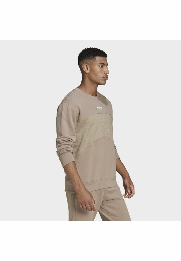 Adidas Originals Sweatshirt - Brown 4 Adidas Originals Sweatshirt - Brown - Image 4