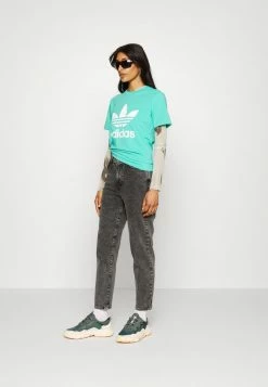 Adidas Originals TREFOIL TEE - Print T-shirt - Semi Mint Rush 14 Adidas Originals TREFOIL TEE - Print T-shirt - Semi Mint Rush -Adidas Originals Shop 8006d9d8284f451197ec38b464343ee1