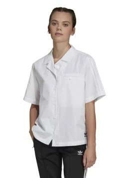 Adidas Originals Button-down Blouse - White