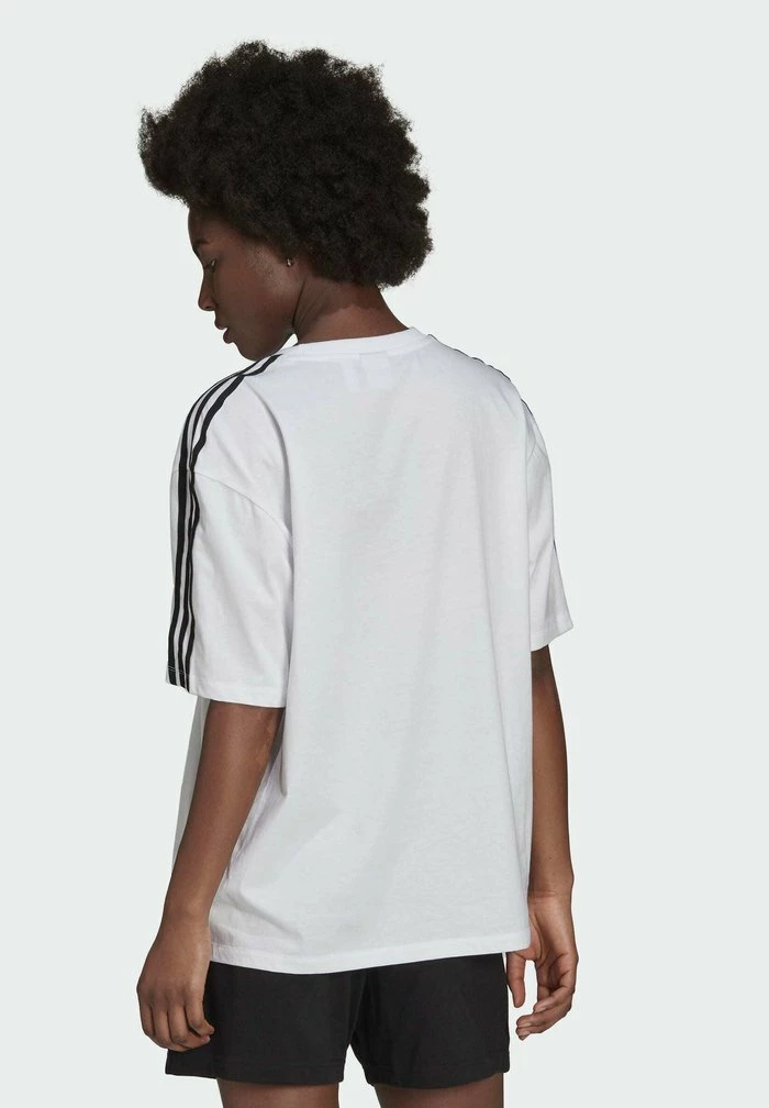 Adidas Originals OVERSIZED ADICOLOR RELAXED - Print T-shirt - White 2 Adidas Originals OVERSIZED ADICOLOR RELAXED - Print T-shirt - White - Image 2