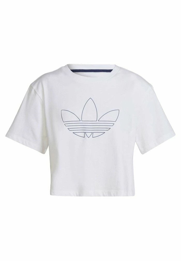 Adidas Originals Print T-shirt - White 7 Adidas Originals Print T-shirt - White - Image 7