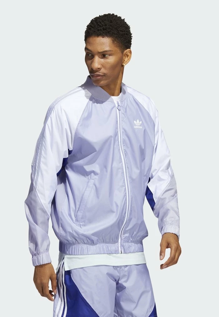 Adidas Originals SUMMER - Zip-up Sweatshirt - Purple 5 Adidas Originals SUMMER - Zip-up Sweatshirt - Purple - Image 5