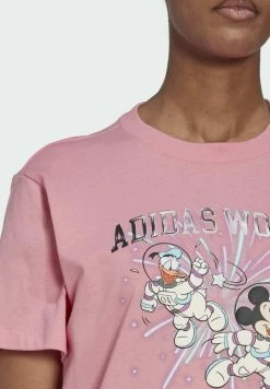 Adidas Originals GRAPHIC TEE - Print T-shirt - Pink -Adidas Originals Shop 81e091d6623e43af91cce4a68a617499