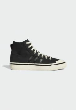 Adidas Originals NIZZA HI RF 74 UNISEX - High-top Trainers - Black -Adidas Originals Shop 81f57146062542a19f9f674c5c967186