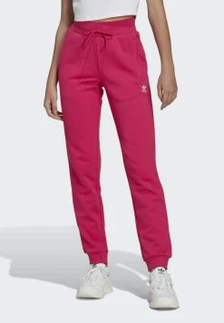 Adidas Originals ESSENTIALS - Tracksuit Bottoms - Burgundy