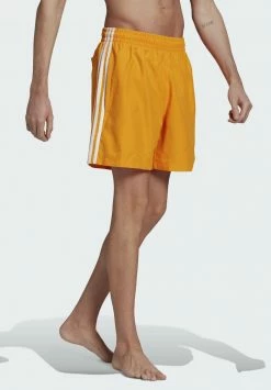 Adidas Originals CLASSICS - Swimming Shorts - Orange -Adidas Originals Shop 82db9eda3f02435886e8af25db3505fd