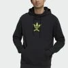 Adidas Originals Hoodie - Black/white/pulse Lime
