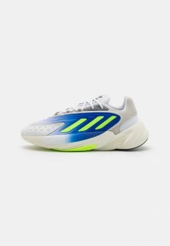 Adidas Originals OZELIA UNISEX - Trainers - Footwear White/signal Green/offwhite