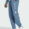 Adidas Originals LOGO - Tracksuit Bottoms - Blue