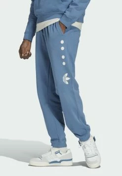 Adidas Originals LOGO - Tracksuit Bottoms - Blue