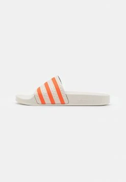 Adidas Originals ADILETTE UNISEX - Pool Slides - Alumina/semi Impact Orange