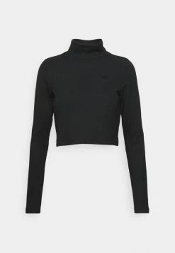 Adidas Originals CROPPED - Long Sleeved Top - Black -Adidas Originals Shop 859153440aed4a3a8683d35bef71d1d5