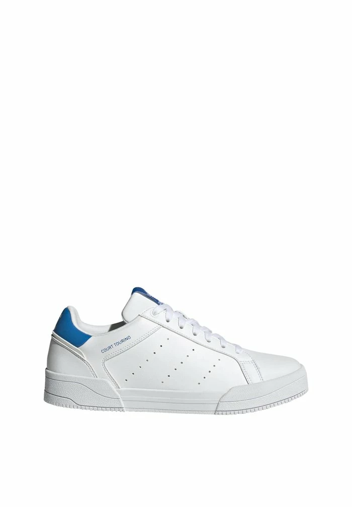 Adidas Originals COURT TOURINO - Trainers - Ftwr White/shock Blue/core Black 6 Adidas Originals COURT TOURINO - Trainers - Ftwr White/shock Blue/core Black - Image 6