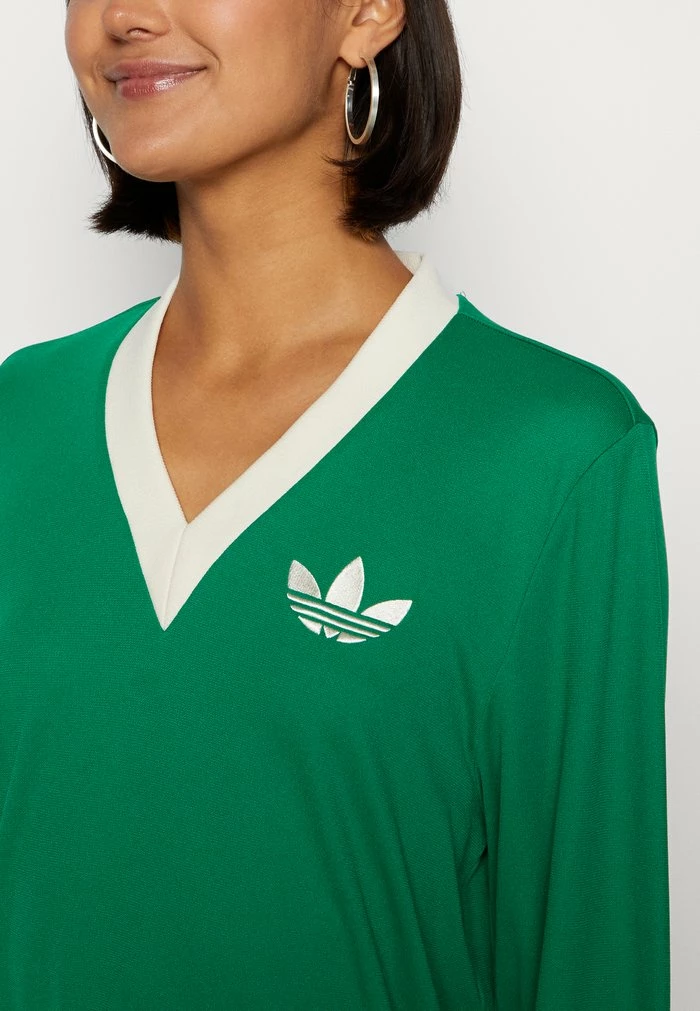 Adidas Originals CALI TEE DRESS 70S PACK - Jersey Dress - Green 6 Adidas Originals CALI TEE DRESS 70S PACK - Jersey Dress - Green - Image 6