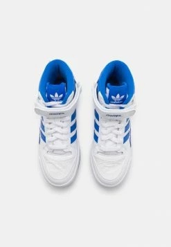 Adidas Originals FORUM MID UNISEX - Trainers - Footwear White/blue -Adidas Originals Shop 86b95b1b66064b91b00f0fe67e97dd91