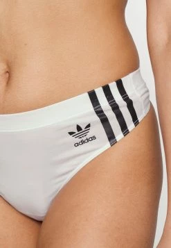 Adidas Originals WIDE SIDE THONG 2 PACK - Thong - Black/white -Adidas Originals Shop 8741a8bb97664bd2b0a6c8066bec9ebc