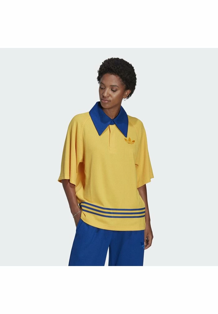 Adidas Originals 70S PACK - Polo Shirt - Bold Gold 1 Adidas Originals 70S PACK - Polo Shirt - Bold Gold