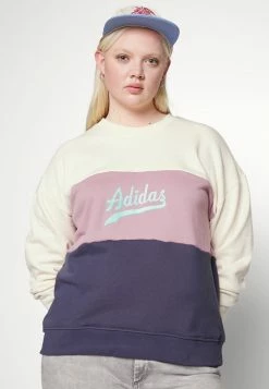 Adidas Originals SWEATER - Sweatshirt - White/shadow Navy 16 Adidas Originals SWEATER - Sweatshirt - White/shadow Navy -Adidas Originals Shop 885b0ff19a66408f9ad7753c738837a4