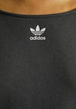 Adidas Originals SLOUCHY CREW - Sweatshirt - Carbon -Adidas Originals Shop 8912ba4c0efa43129dd80d2272507ecd