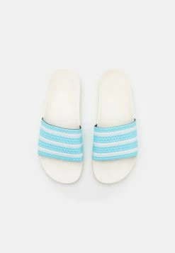 Adidas Originals ADILETTE UNISEX - Mules - Bliss Blue/footwear White/off White -Adidas Originals Shop 891f4e5e22c64b67baed6dca78a23dc2