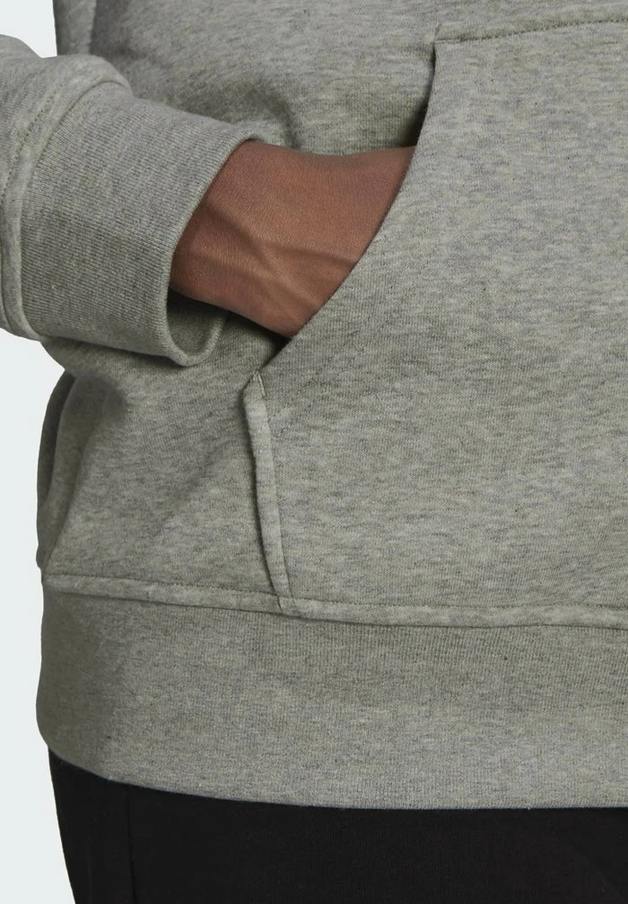 Adidas Originals ADICOLOR ESSENTIALS FLEECE - Hoodie - Grey 5 Adidas Originals ADICOLOR ESSENTIALS FLEECE - Hoodie - Grey - Image 5