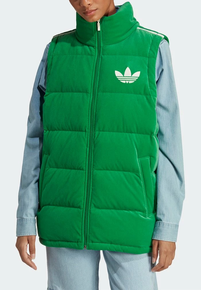Adidas Originals VEST 70S PACK - Waistcoat - Green 6 Adidas Originals VEST 70S PACK - Waistcoat - Green - Image 6