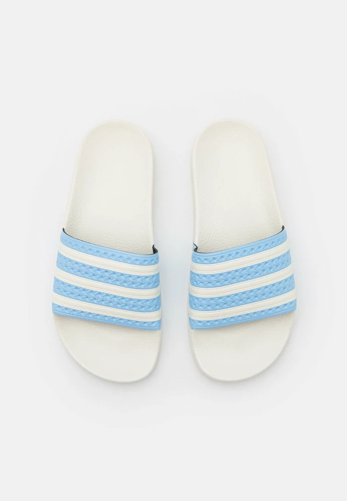 Adidas Originals ADILETTE - Mules - Clear Sky/cloud White/off White 6 Adidas Originals ADILETTE - Mules - Clear Sky/cloud White/off White - Image 6
