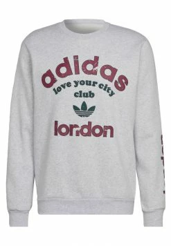 Adidas Originals Long Sleeved Top - Grey -Adidas Originals Shop 8a704855f55f435daa3cfcf6bdea27ea