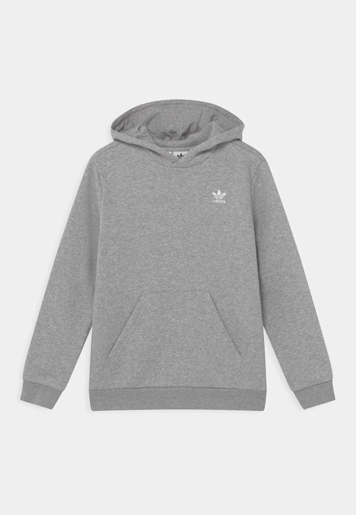 Adidas Originals ADICOLOR - Hoodie - Medium Grey Heather/white 1 Adidas Originals ADICOLOR - Hoodie - Medium Grey Heather/white