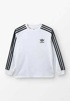 Adidas Originals Long Sleeved Top - White/black