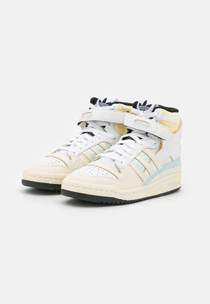 Adidas Originals FORUM - High-top Trainers - White/cream White/almost Blue 3 Adidas Originals FORUM - High-top Trainers - White/cream White/almost Blue - Image 3