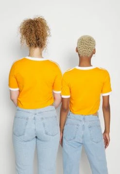 Adidas Originals CROPPED TEE - Print T-shirt - Bright Orange -Adidas Originals Shop 8b3acb40023947cc98771d8f18dc81ab