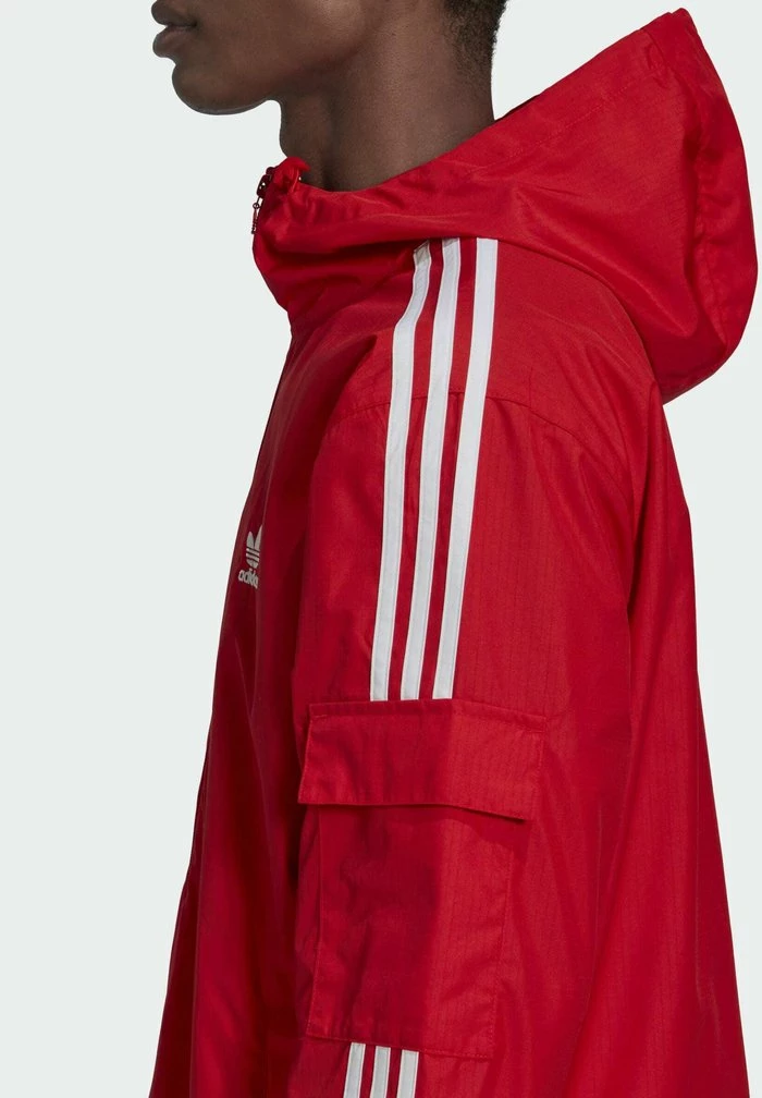Adidas Originals Training Jacket - Red 4 Adidas Originals Training Jacket - Red - Image 4