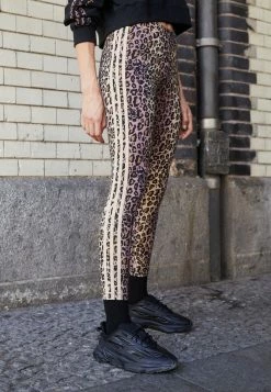 Adidas Originals LEOPARD LEGGINGS - Leggings - Trousers - Black/multicolor