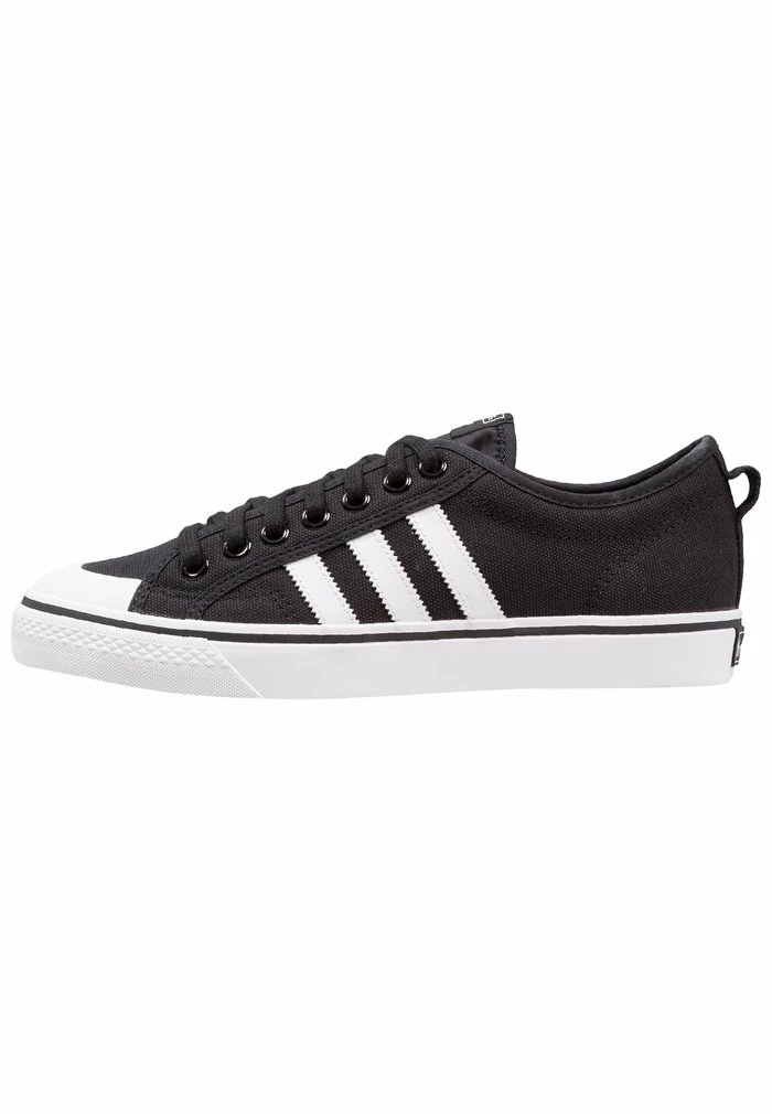 Adidas Originals NIZZA - Trainers - Cblack/ftwwht/ftwwht 1 Adidas Originals NIZZA - Trainers - Cblack/ftwwht/ftwwht