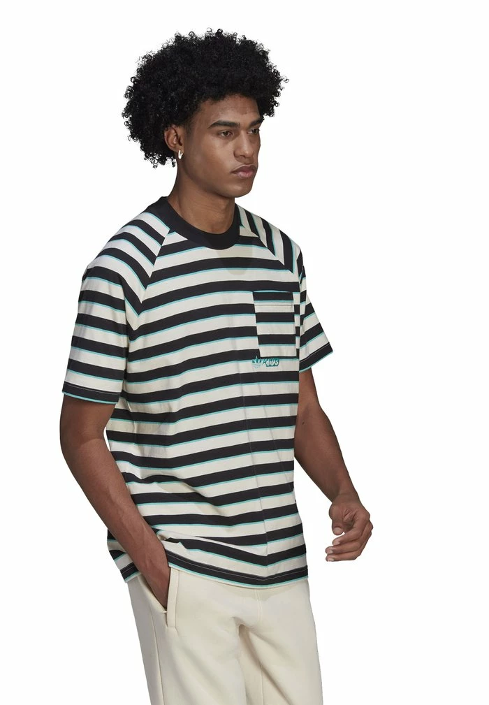 Adidas Originals POCKET - Print T-shirt - Black 3 Adidas Originals POCKET - Print T-shirt - Black - Image 3