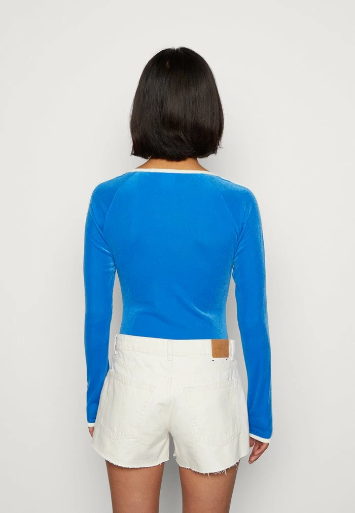 Adidas Originals BODYSUIT 70S PACK - Long Sleeved Top - Bluebird 3 Adidas Originals BODYSUIT 70S PACK - Long Sleeved Top - Bluebird - Image 3