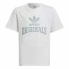 Adidas Originals TEE UNISEX - Print T-shirt - White