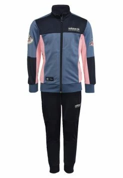 Adidas Originals Tracksuit Bottoms - Altered Blue Beam Pink Legend Ink