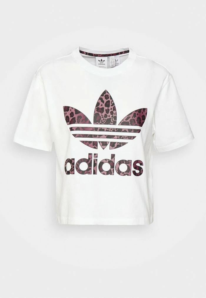 Adidas Originals LOGO - Print T-shirt - White 6 Adidas Originals LOGO - Print T-shirt - White - Image 6