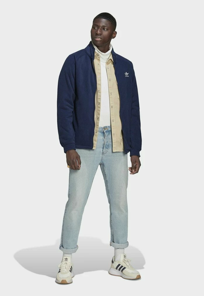 Adidas Originals TREFOIL FZ TEDD - Training Jacket - Blue 2 Adidas Originals TREFOIL FZ TEDD - Training Jacket - Blue - Image 2