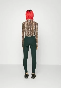 Adidas Originals TIGHTS - Leggings - Trousers - Mineral Green -Adidas Originals Shop 8f43809deaa34059999453574173a2ce