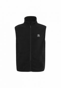 Adidas Originals 3-STRI FL - Waistcoat - Black -Adidas Originals Shop 8f60ca319a5b4f7aaf24b067334eef87