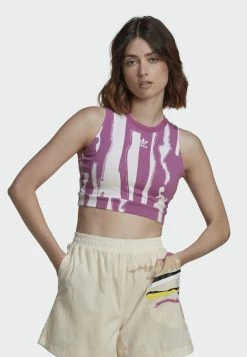 Adidas Originals THEBE MAGUGU - Top - Purple -Adidas Originals Shop 8fc4821debe542f4bbcf552a7244f8c2