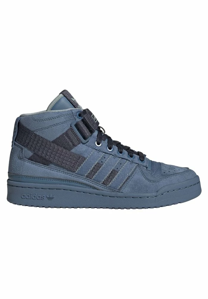 Adidas Originals FORUM MID PARLEY UNISEX - High-top Trainers - Altered Blue/altered Blue/shadow Navy 2 Adidas Originals FORUM MID PARLEY UNISEX - High-top Trainers - Altered Blue/altered Blue/shadow Navy - Image 2