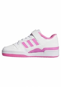 Adidas Originals FORUM - Trainers - Ftwr White/ftwr White/screaming Pink
